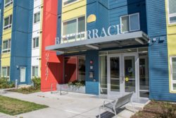 Bay Terrace building front entrance